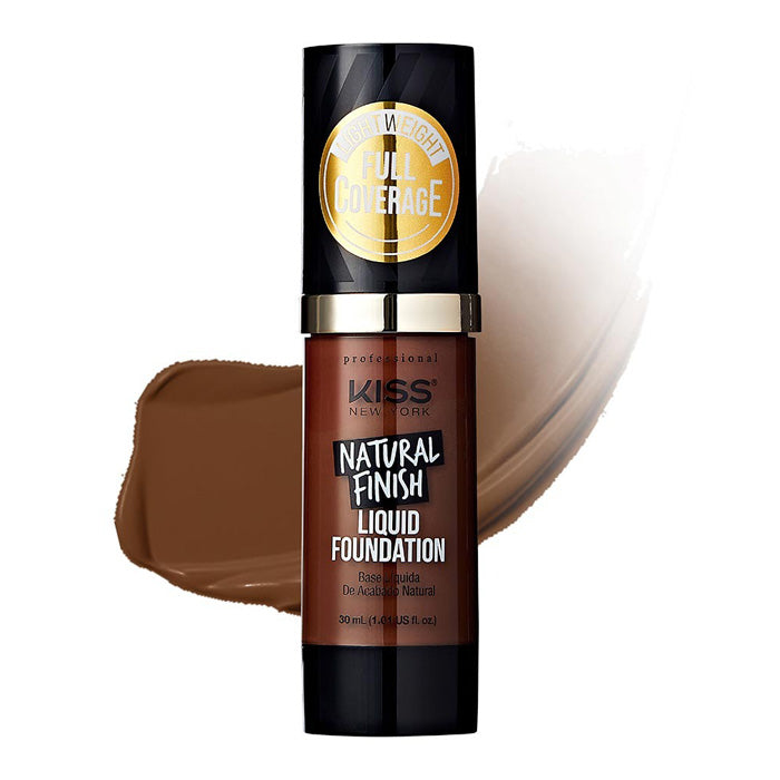 厚岸 NEW BORN FOUNDATION No,3 Kiss New York Pro Touch Liquid Foundation - NATURAL FINISH – Ebonyline