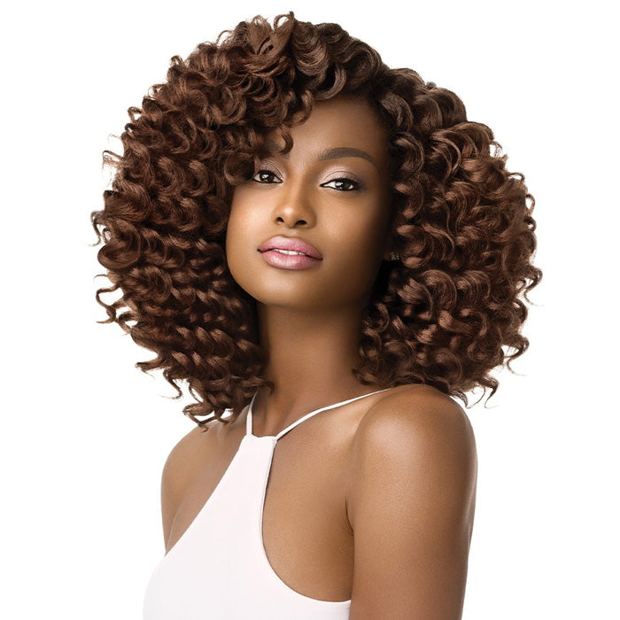 Outre X-Pression Curlette 4X Crochet Braid - LOOSE SPIRAL ROD SET