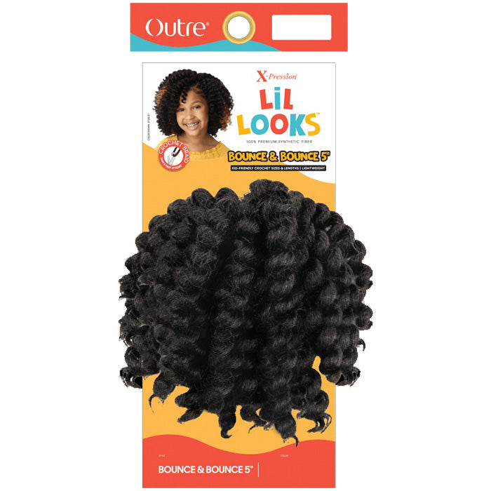 Be bouncy. more bound essence 2つ Outre X-Pression Lil Looks Kids Crochet Braids - BOUNCE & BOUNCE 5