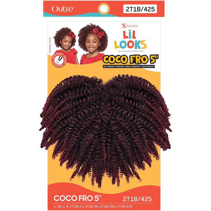 Outre X-Pression LiL Looks Kids Crochet Braid - COCO FRO 5