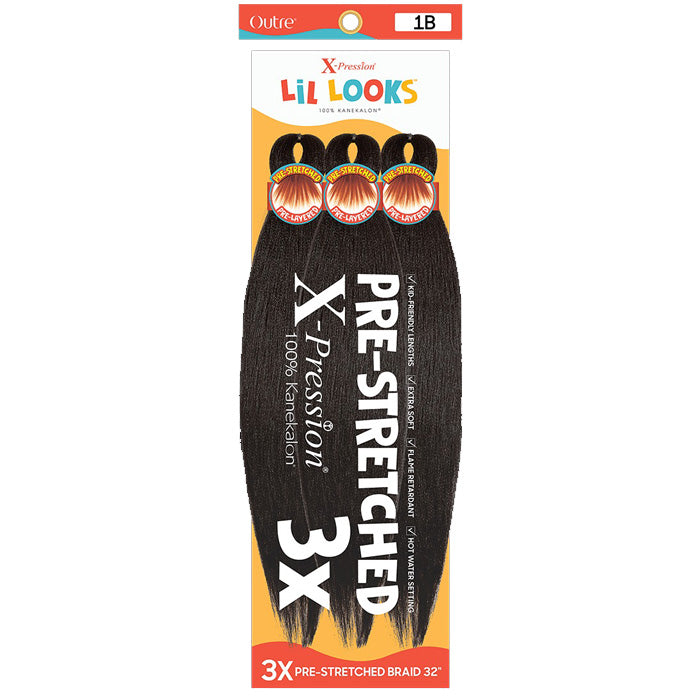 Outre Xpression Lil Looks Kids Crochet Braids - 3X PRE STRETCHED