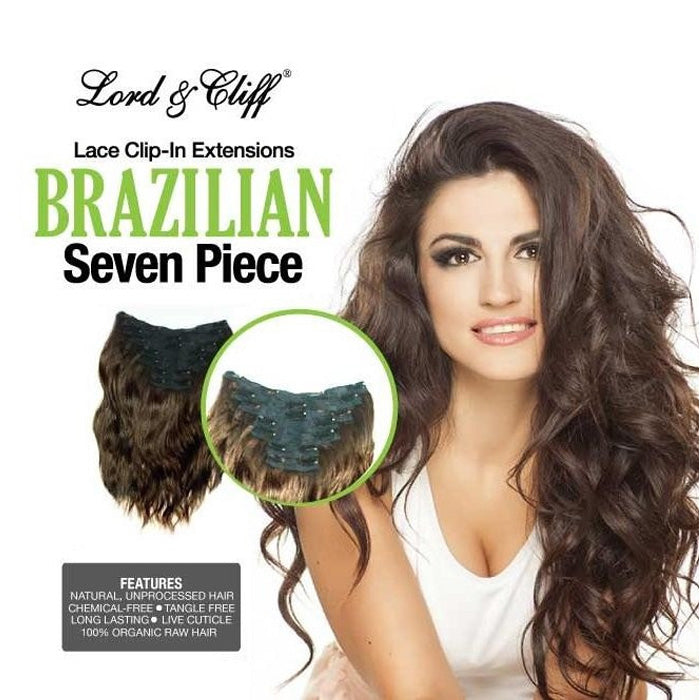 Lord & Cliff Lace Clip-in Extension Weave Unprocessed Human Hair