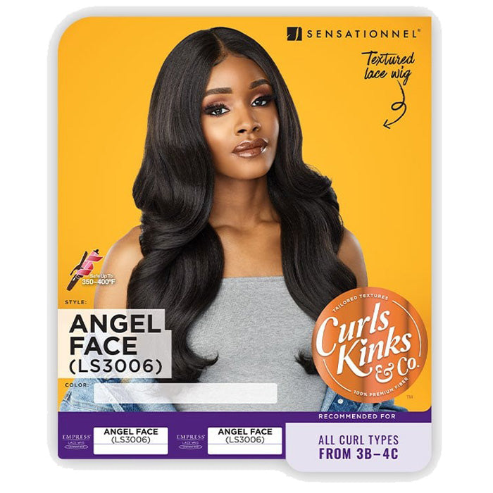 Sensationnel Empress Curls Kinks & Co Lace Front Edge Wig - ANGEL