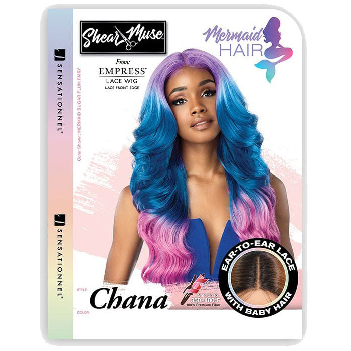 Sensationnel Empress Shear Muse Deep Parting Lace Front Wig