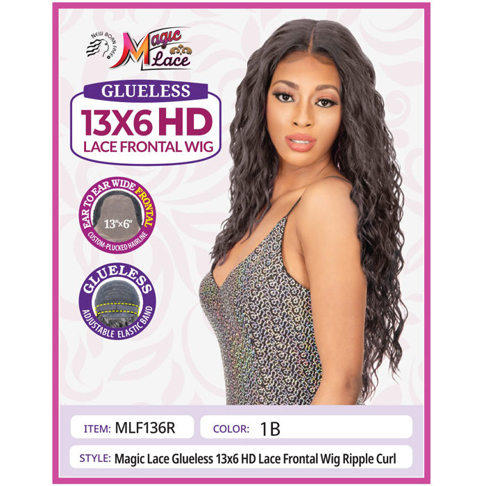 New Born Free Magic Lace Glueless 13x6 HD Lace Front Wig - MLF136R