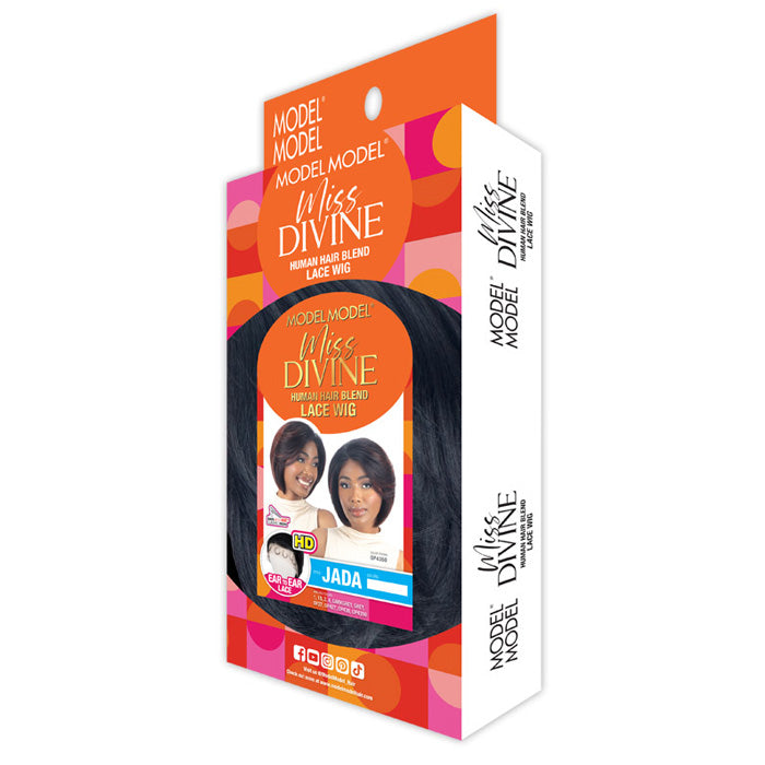 Model Model Miss Divine Human Hair Blend HD Lace Front Wig