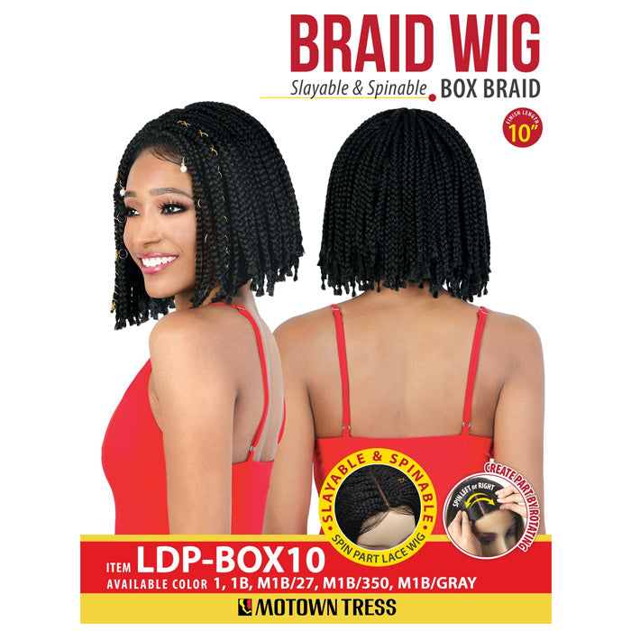 Motown Tress Box Braid Slayable & Spinable Part Lace Wig - LDP