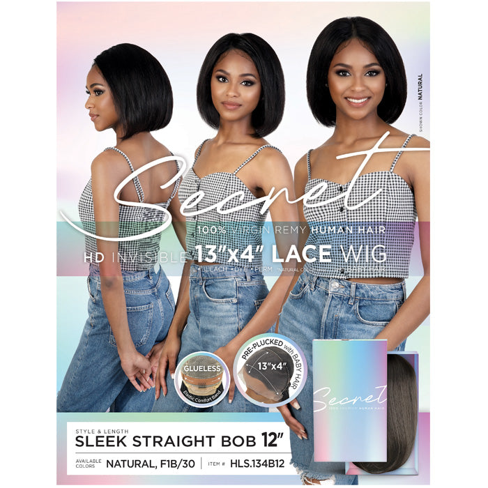 Motown Tress Secret Glueless 100% Virgin Remy Human Hair 13x4 HD