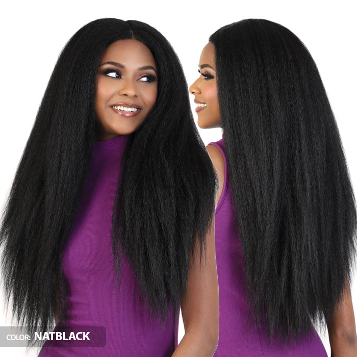 Motown Tress GLAM TOUCH Human Hair Blend Glueless HD Lace Wig