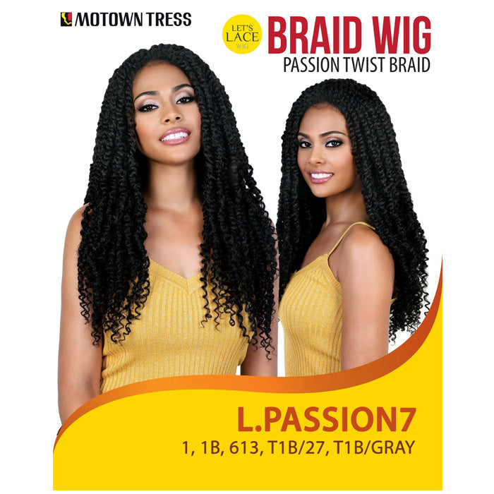 Motown Tress Passion Twist Braid Lace Front Wig L-PASSION 7