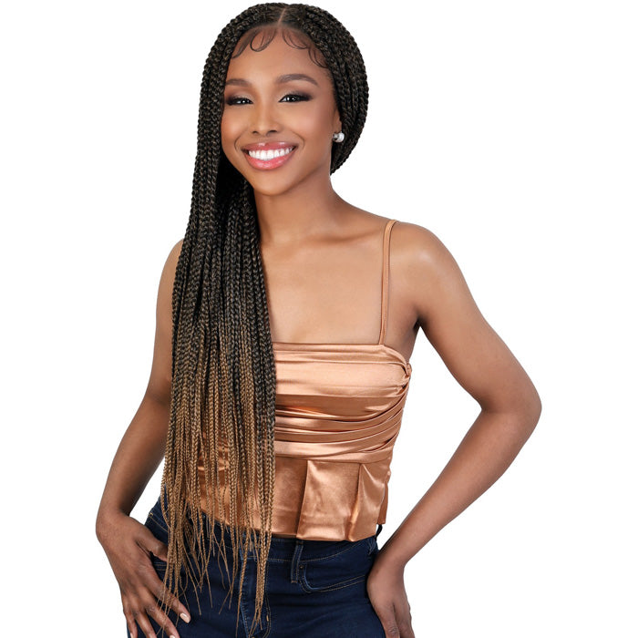 Motown Tress Glueless Hand-Braided HD Whole Hand-Tied Lace Wig