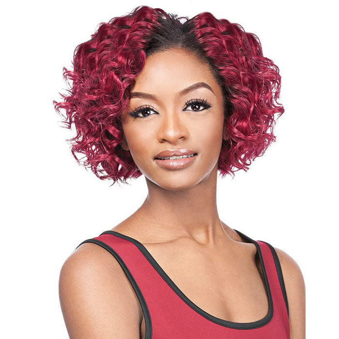 Outre Velvet 100 Remi Human Hair Glam Curl Weave 3 Pcs Short Series DRDPL