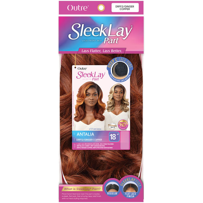 Outre Sleek Lay HD Deep C-Part Lace Front Wig - ANTALIA – Ebonyline