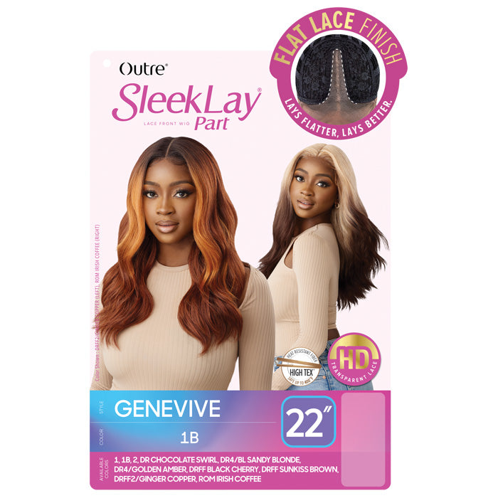 Outre Sleek Lay HD Lace Front Wig - GENEVIVE – Ebonyline