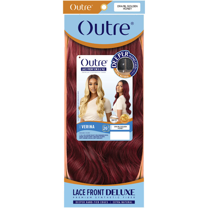 Outre synthetic lace front wig honey sale