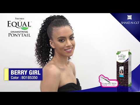 equal ponytail palm girl Freetress Equal Drawstring Ponytail