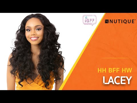 Nutique BFF Human Hair Blend Half Wig - LACEY – Ebonyline