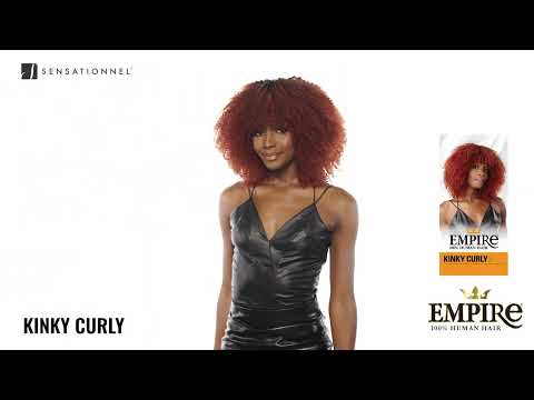 Sensationnel Empire 100% Human Hair HD Lace Closure - KINKY CULRY