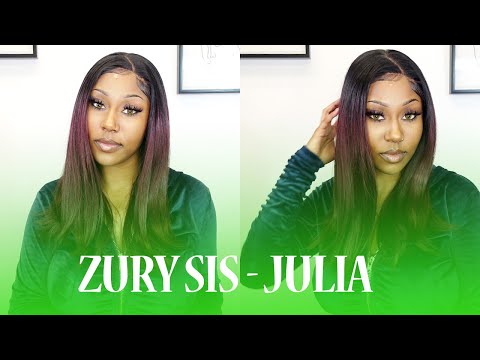 Zury Sis 360 Full Lace All Around Human Hair Blend HD Lace Front