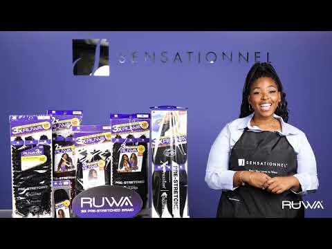Sensationnel Ruwa X-Pression Braids - 3X PRE-STRETCHED BRAID 54