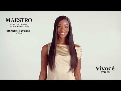 Vivace By Kiss Maestro Bundle Multi 3 Packs Plus Weave - STRAIGHT