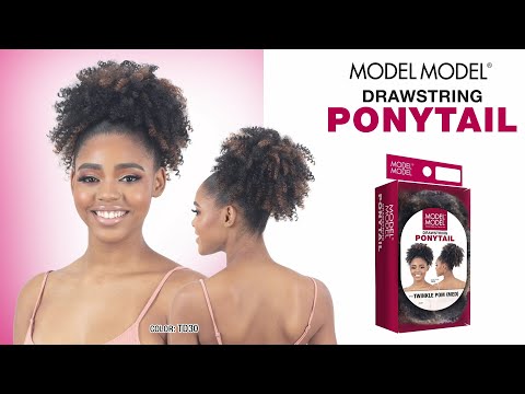 POM様 ModelModel Drawstring Ponytail - M TWINKLE POM – Ebonyline