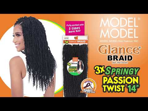 ModelModel 3X Springy Passion Twist Braid 14 – Ebonyline