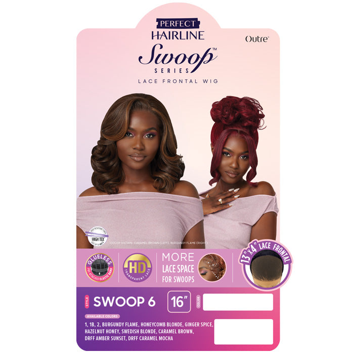 Line Image Swoop Red Outre Perfect Hairline Swoop Glueless 13x4 HD Lace Front Wig - SWOOP 6 ...