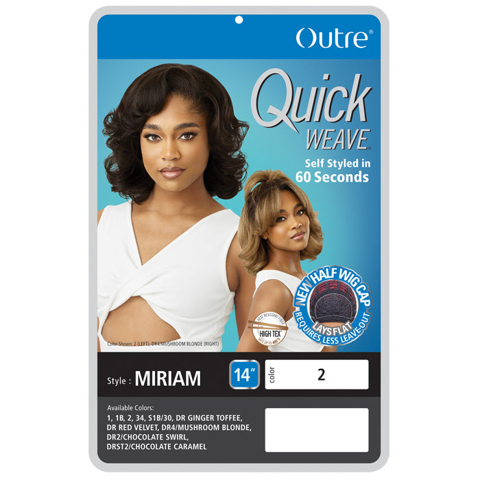 Outre Quick Weave Half Wig - MIRIAM – Ebonyline