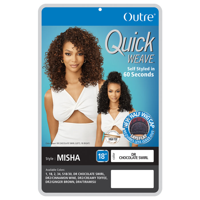 Outre Quick Weave Half Wig Cap - MISHA – Ebonyline