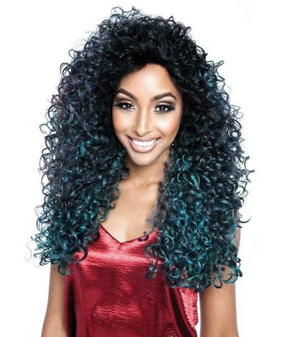 Red Carpet Lace Front Wig RCP776 BAILEY Color: OS1B/OCEAN