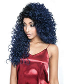 Red Carpet Lace Front Wig RCP776 BAILEY Color: SR1B/SAPPHIRE