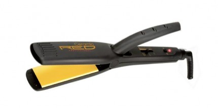 Red Ceramic Hot Styler Flat Iron 1 1/2 inch