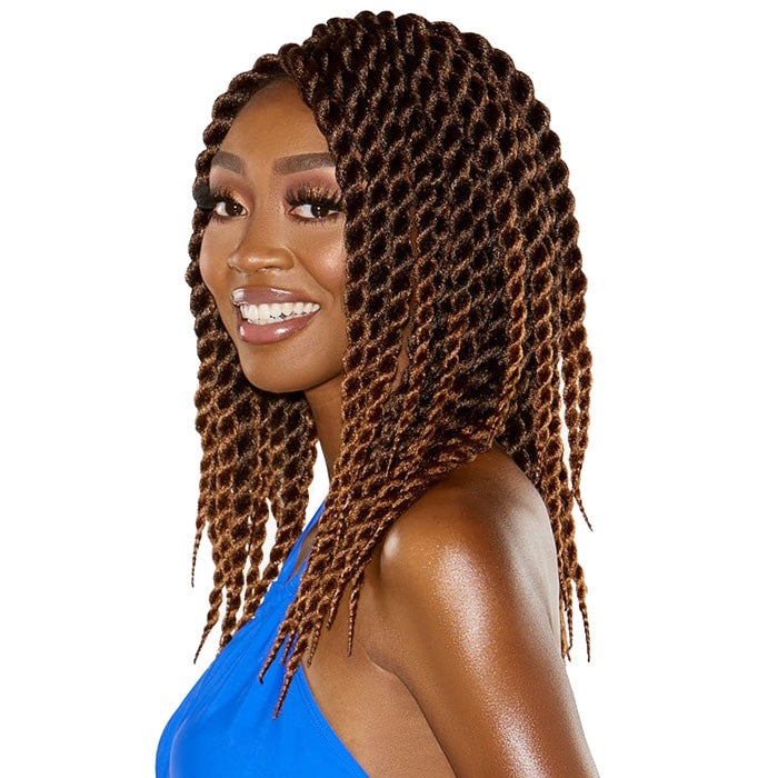 Sensationnel Ruwa Crochet Pre-Looped Braids - 3X SENEGAL TWIST 14