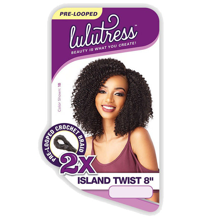 Sensationnel Lulutress Pre-Looped Crochet Braid - 2X ISLAND TWIST