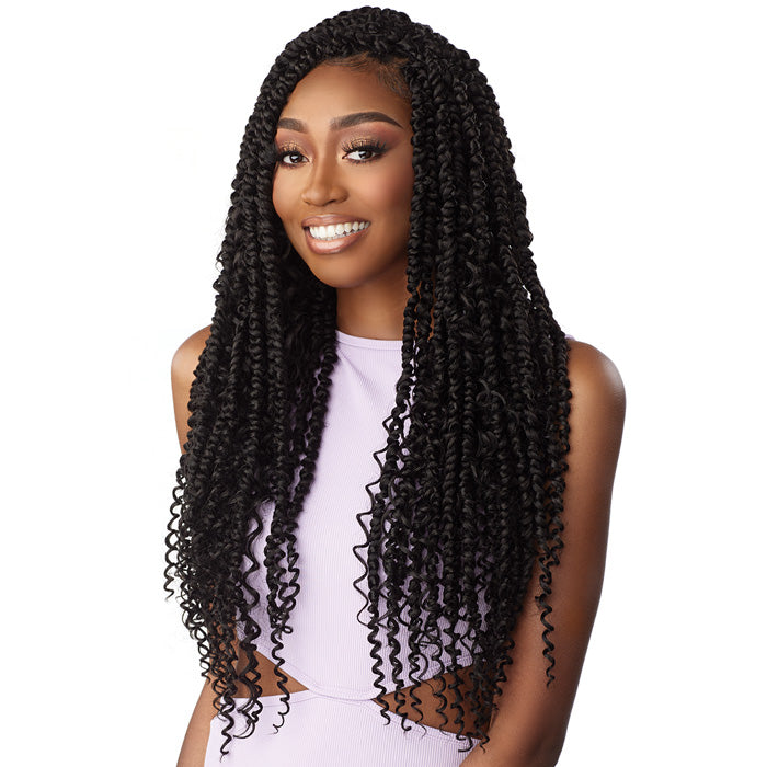 Sensationnel Lulutress Pre-Looped Crochet Braid - 3X BOHO PASSION