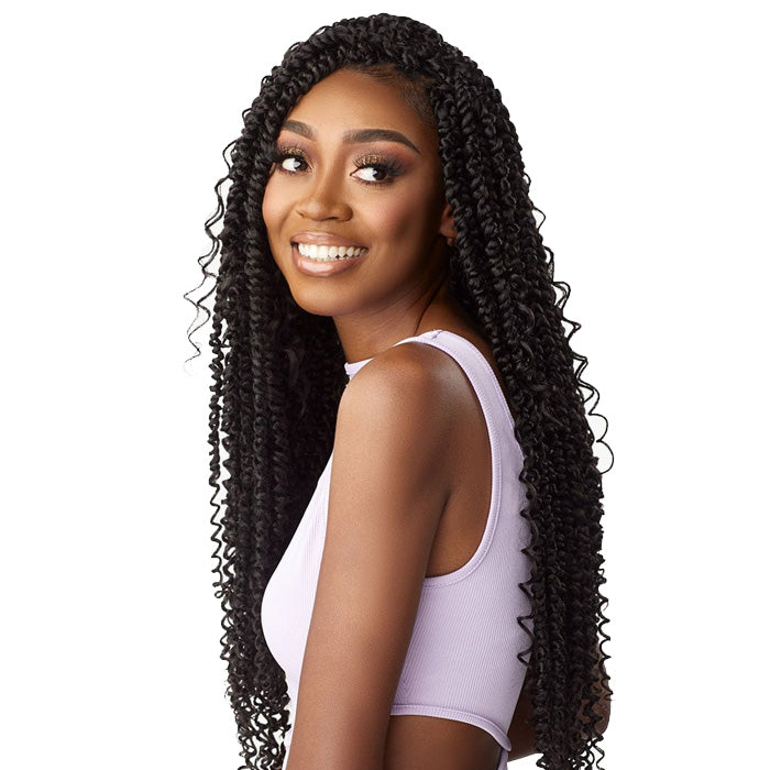 Sensationnel Lulutress Pre-Looped Crochet Braid - 3X BOHO PASSION
