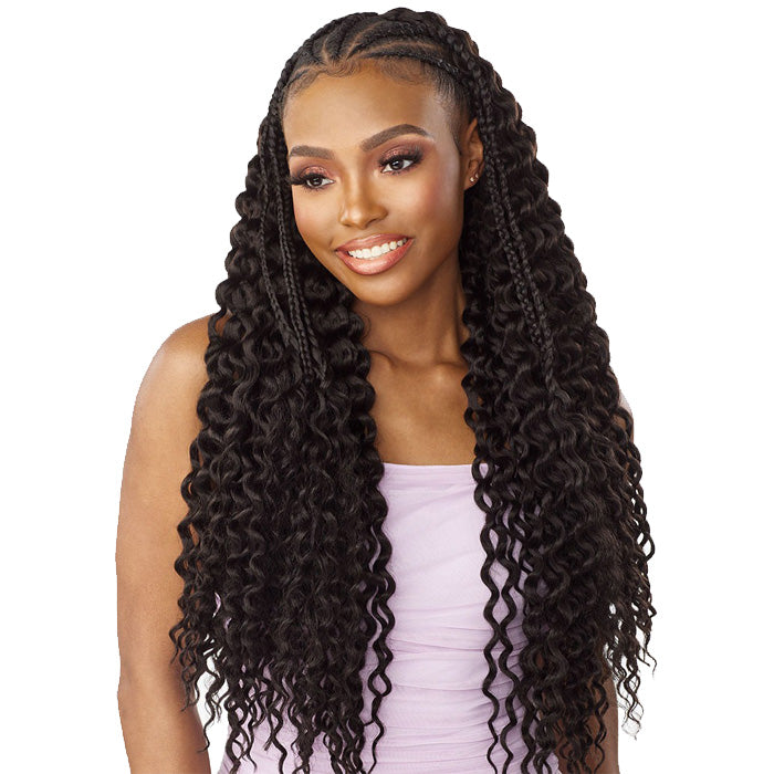 Sensationnel Lulutress Synthetic Crochet Braid Bundle - 3X Braid