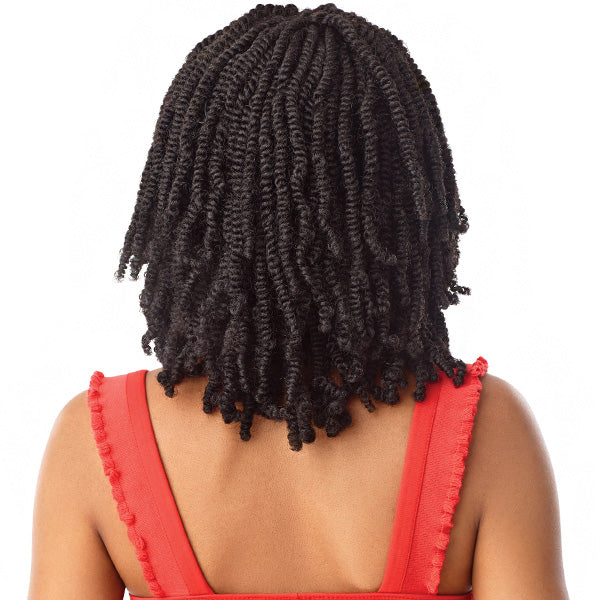 Outre Twisted Up 4x4 Lace Front Braid Wig STRAIGHT BOMB TWIST 14 Ebonyline