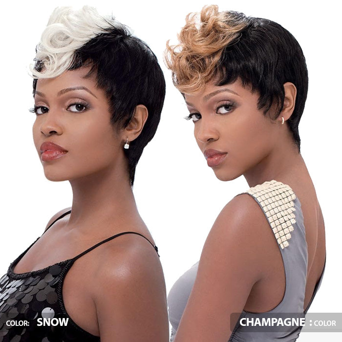  Mパフォーマンスベア Sensationnel Bump Collection Human Hair Wig MOD MOHAWK – Ebonyline
