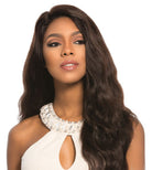 Sensationnel Bare & Natural 100% Brazilian Remy Swiss 4x4 Lace Front Wig EURO BODY