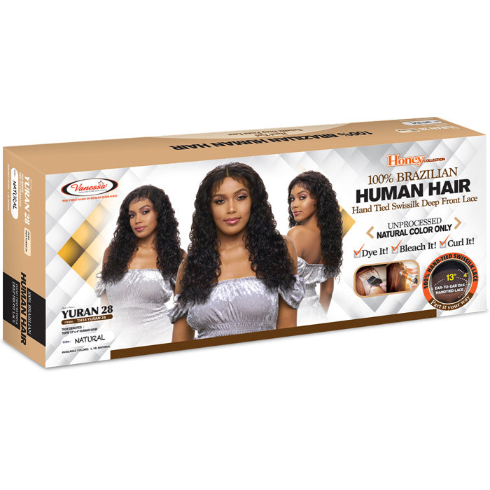 Vanessa Honey-C 100% Brazilian Human Hair Swissilk Deep 13x4