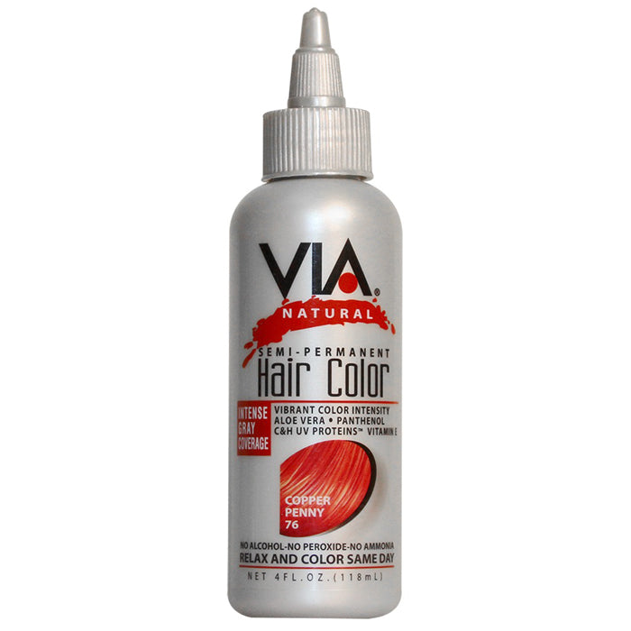 Via Natural Hair Color Semi Permanent - 4 oz – Ebonyline