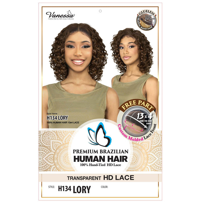 Vanessa Glueless 100% Premium Brazilian Human Hair 13x4 HD Lace