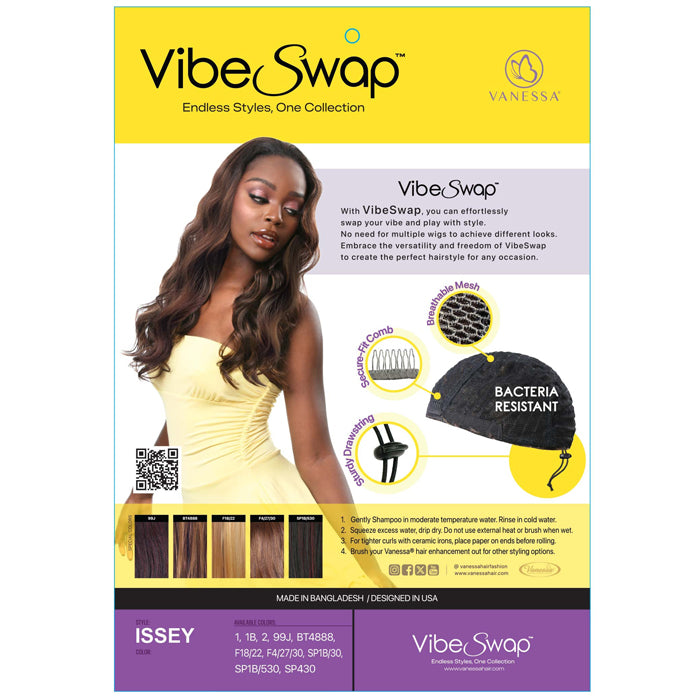 Vanessa Vibe Swap Half Wig - ISSEY – Ebonyline