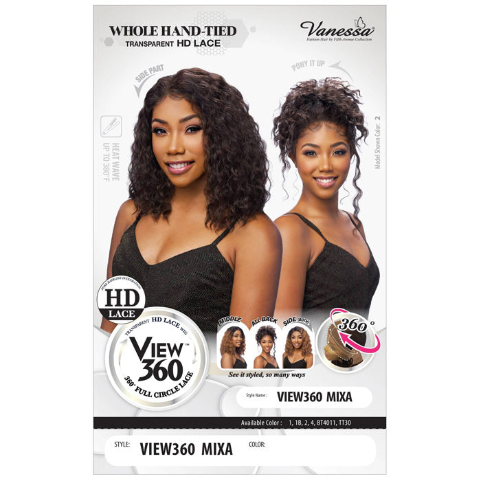Vanessa View 360 HD Full Circle Frontal Lace Wig - VIEW 360 MIXA