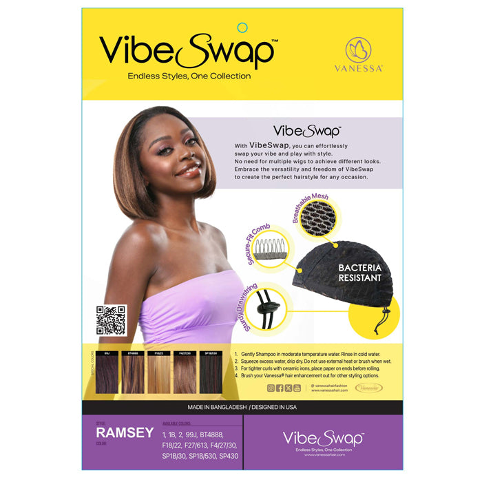 イス　ヘンプ　ペア　セット Vanessa Vibe Swap Half Wig - RAMSEY – Ebonyline