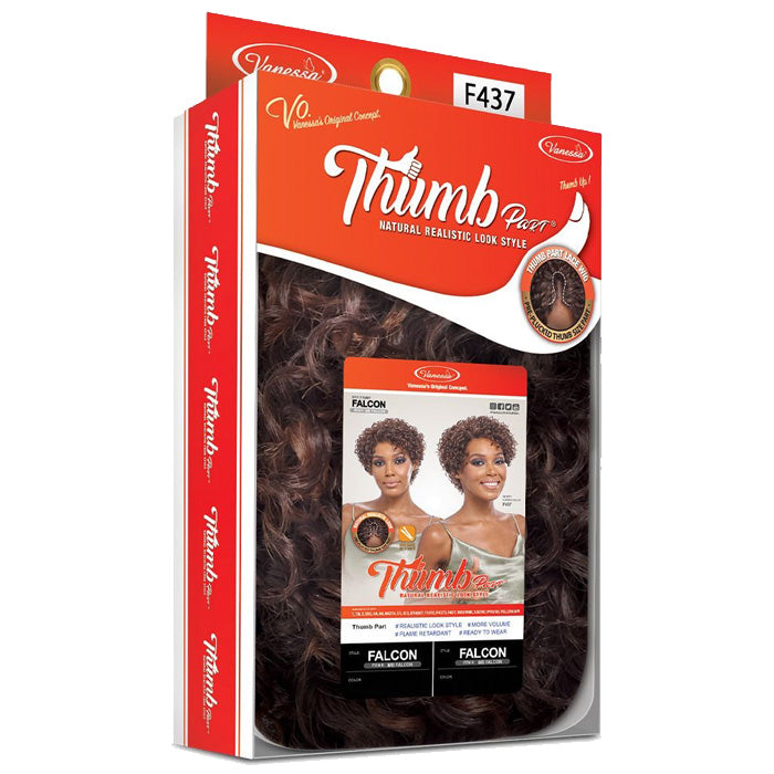 Vanessa Thumb Part Lace Wig - FALCON – Ebonyline