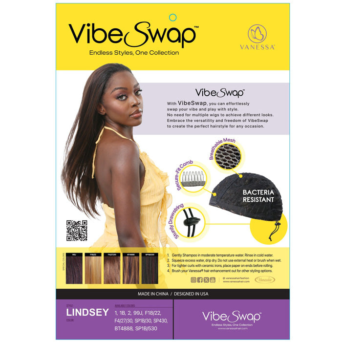♡Vaneeeee♡ Vanessa Vibe Swap Half Wig - LINDSEY – Ebonyline