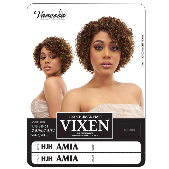 Vanessa Vixen 100% Human Hair Wig - HJH AMIA – Ebonyline